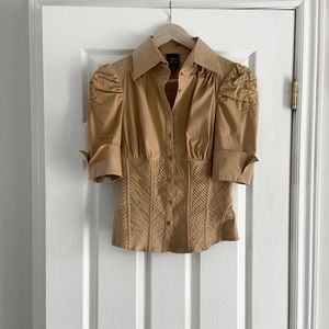 BEBE| Taupe Shirt